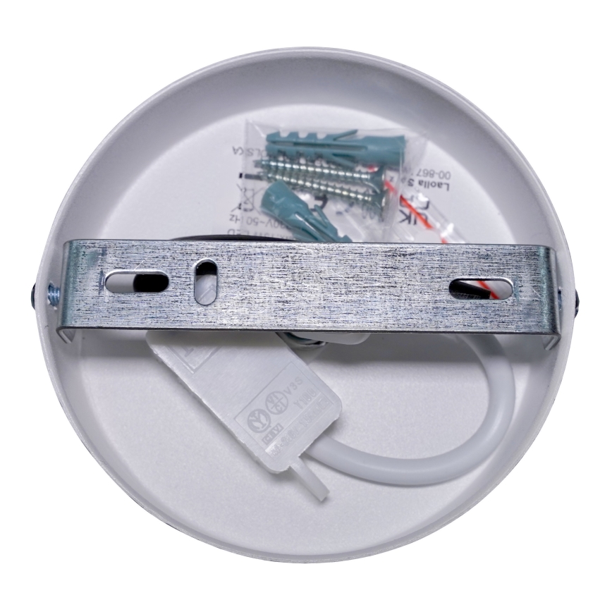 Duolla - Οροφής φωτιστικό BOHO 1xE27/15W/230V διάμ. 45 εκ. μπεζ/καφέ