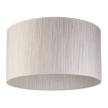 Duolla - Οροφής φωτιστικό ESSEX 1xE27/40W/230V διάμ. 45 εκ. ασημί