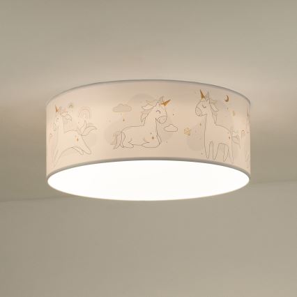 Duolla - Παιδικό οροφής φωτιστικό LED CORTINA LED/26W/230V διάμ. 40 εκ. 4000K