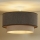 Duolla - Πλαφονιέρα οροφής BOHO ECO RECYCLING 1xE27/15W/230V καφέ/κρεμ