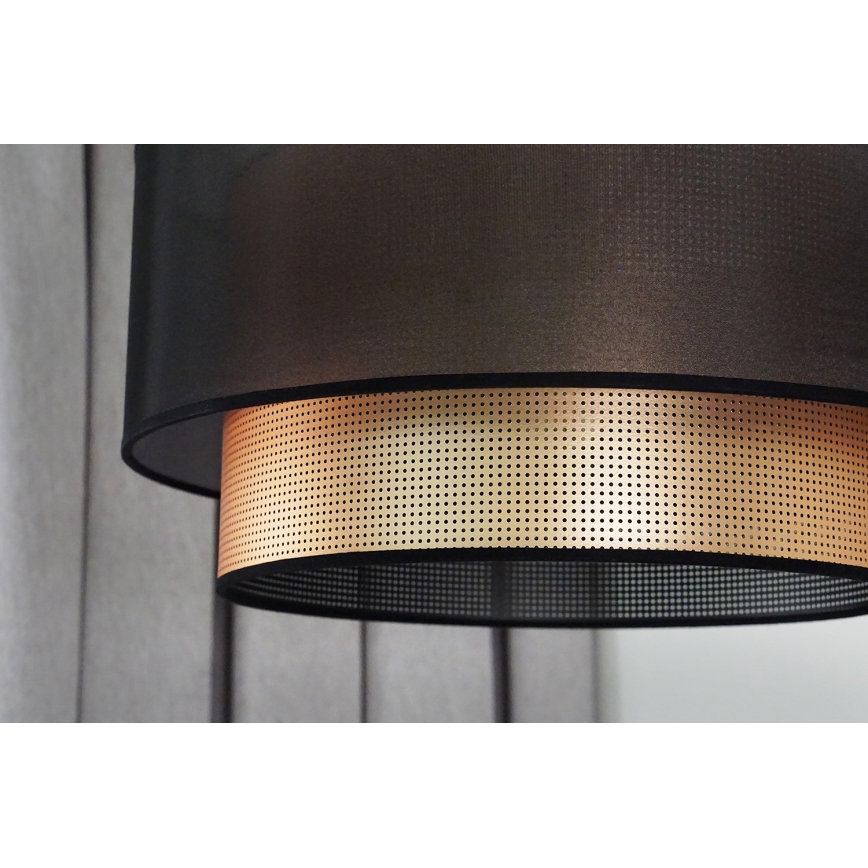 Duolla - Πλαφονιέρα οροφής COPPER SHINY 1xE27/15W/230V διάμετρος 45 cm καφέ/χαλκός