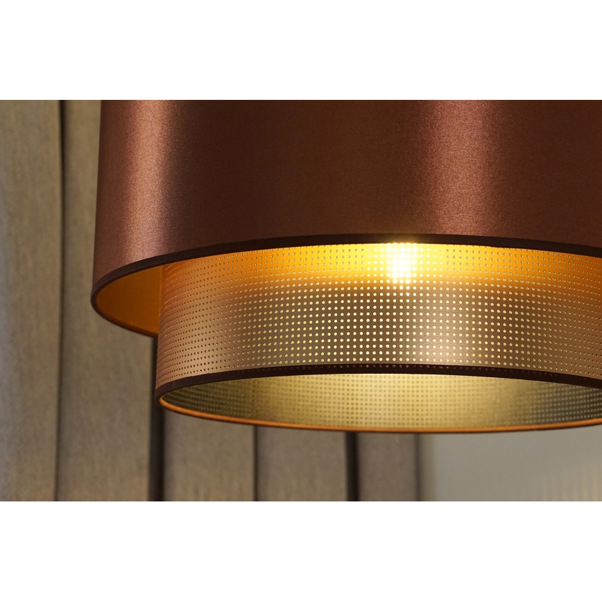 Duolla - Πλαφονιέρα οροφής COPPER SHINY 1xE27/15W/230V διάμετρος 45 cm χαλκός