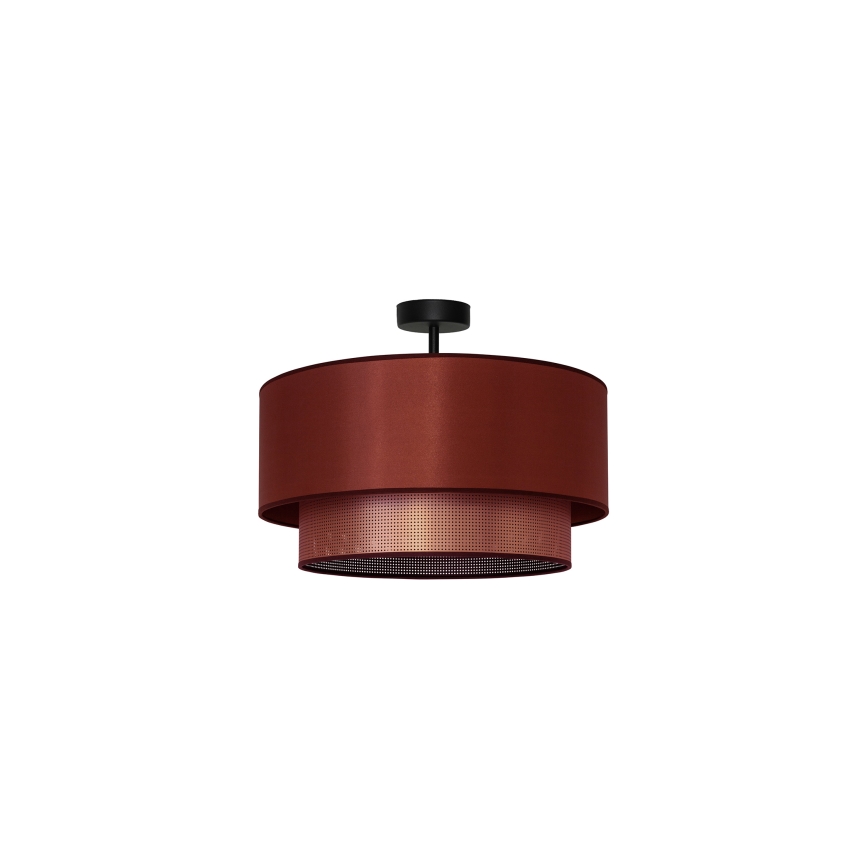 Duolla - Πλαφονιέρα οροφής COPPER SHINY 1xE27/15W/230V διάμετρος 45 cm χαλκός