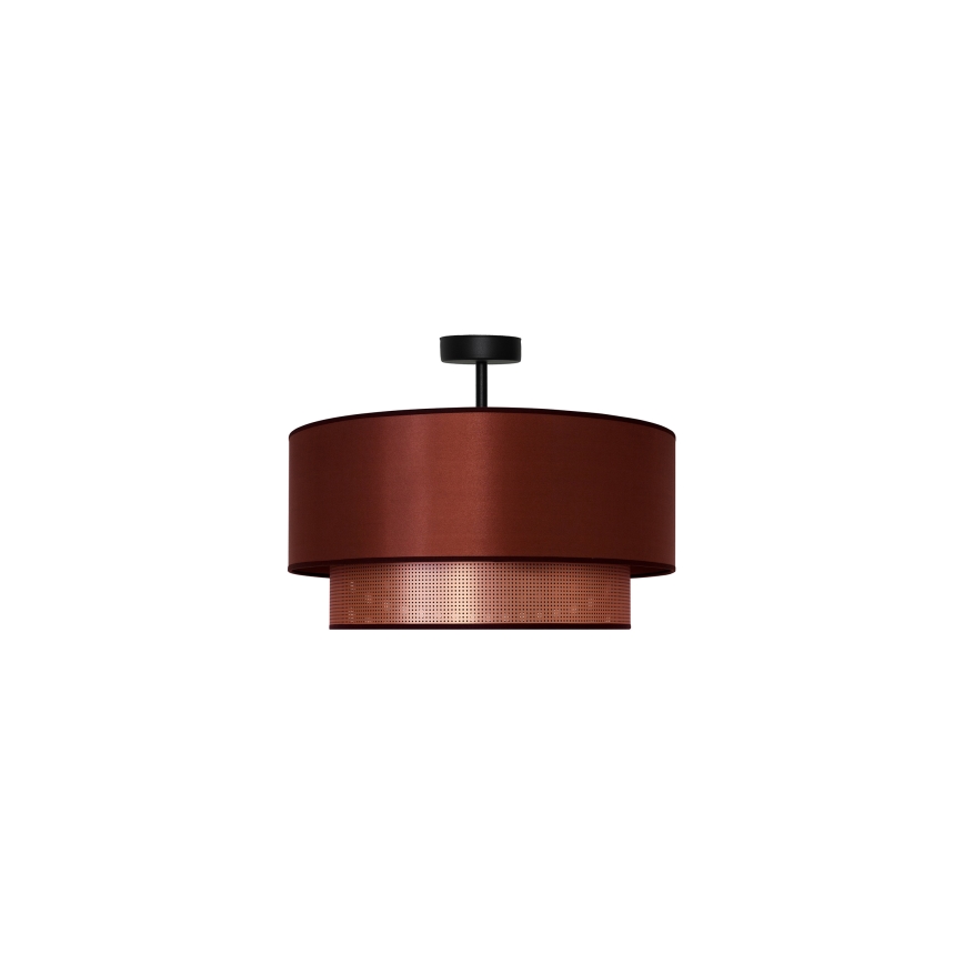 Duolla - Πλαφονιέρα οροφής COPPER SHINY 1xE27/15W/230V διάμετρος 45 cm χαλκός