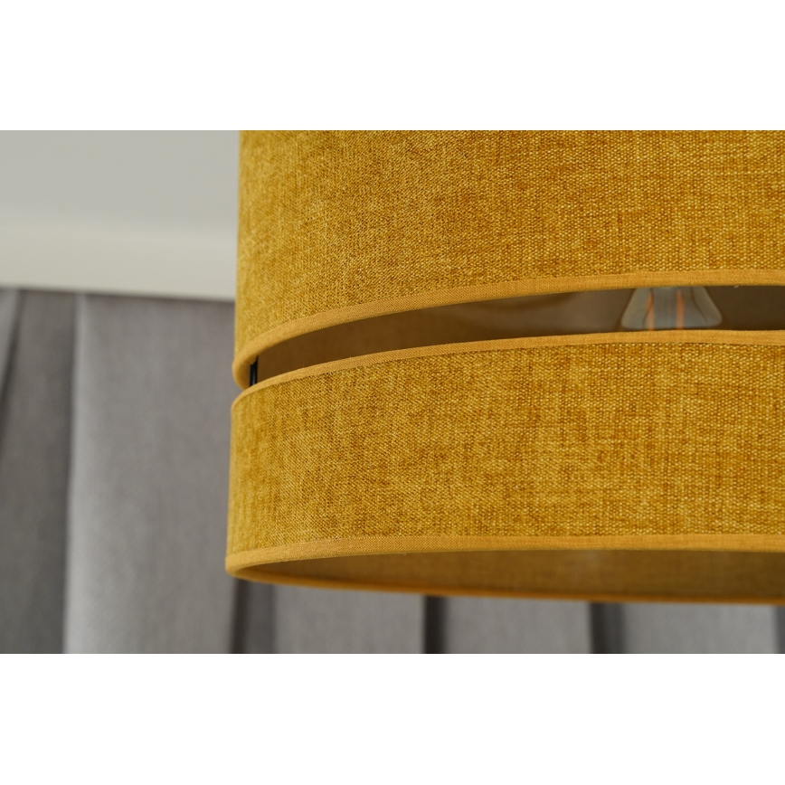 Duolla - Πλαφονιέρα οροφής DOUBLE 1xE27/15W/230V διάμετρος 40 cm πορτοκαλί