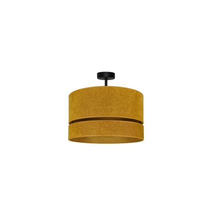 Duolla - Πλαφονιέρα οροφής DOUBLE 1xE27/15W/230V διάμετρος 40 cm πορτοκαλί