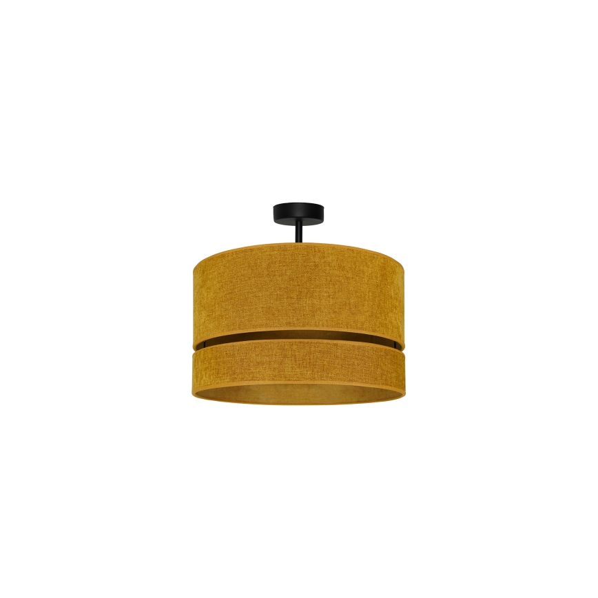 Duolla - Πλαφονιέρα οροφής DOUBLE 1xE27/15W/230V διάμετρος 40 cm πορτοκαλί