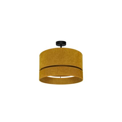 Duolla - Πλαφονιέρα οροφής DOUBLE 1xE27/15W/230V διάμετρος 40 cm πορτοκαλί