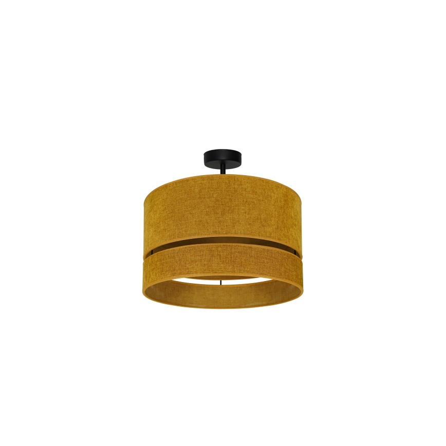 Duolla - Πλαφονιέρα οροφής DOUBLE 1xE27/15W/230V διάμετρος 40 cm πορτοκαλί