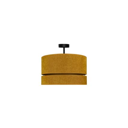 Duolla - Πλαφονιέρα οροφής DOUBLE 1xE27/15W/230V διάμετρος 40 cm πορτοκαλί