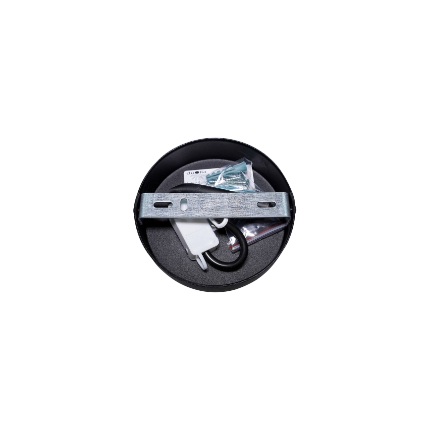 Duolla - Πλαφονιέρα οροφής DOUBLE 1xE27/15W/230V διάμετρος 40 cm πορτοκαλί
