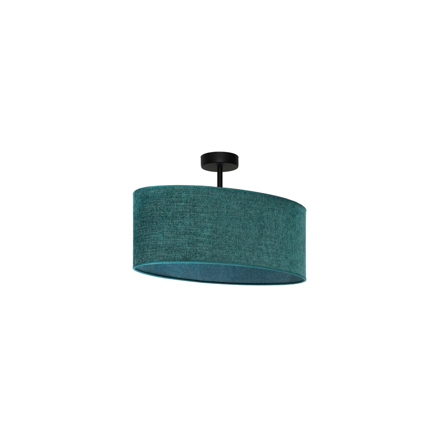 Duolla - Πλαφονιέρα οροφής OVAL 1xE27/15W/230V πράσινο