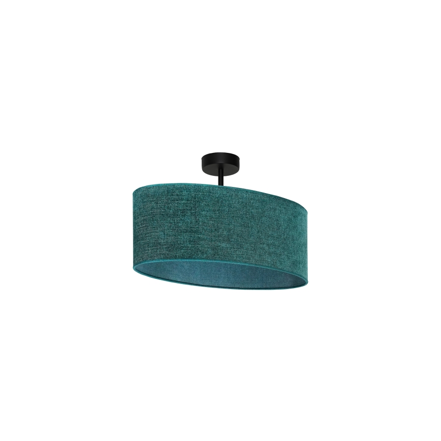 Duolla - Πλαφονιέρα οροφής OVAL 1xE27/15W/230V πράσινο