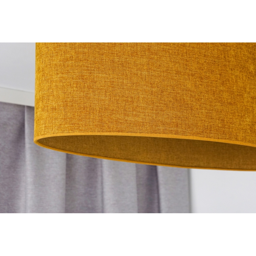 Duolla - Πλαφονιέρα οροφής OVAL 2xE27/15W/230V καφέ
