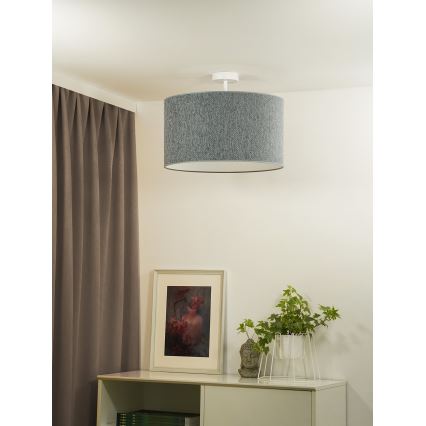 Duolla - Πλαφονιέρα οροφής ROLLER ECO RECYCLING 1xE27/15W/230V διάμετρος 45 cm πράσινο
