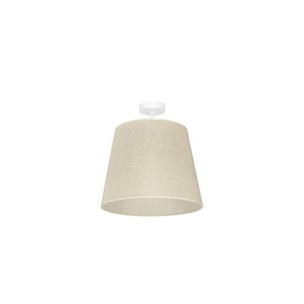 Duolla - Πλαφονιέρα οροφής YUTE 1xE27/15W/230V διάμετρος 38 cm γκρι