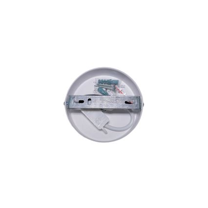 Duolla - Πλαφονιέρα οροφής YUTE BOHO 3xE27/15W/230V διάμετρος 60 cm καφέ/κρεμ