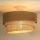 Duolla - Πλαφονιέρα οροφής YUTE TRIO 1xE27/15W/230V διάμετρος 45 cm καφέ/γκρι/μπεζ