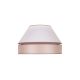 Duolla - Φωτιστικό οροφής AVIGNON 1xE27/15W/230V διάμετρος 50 cm λευκό/μπεζ