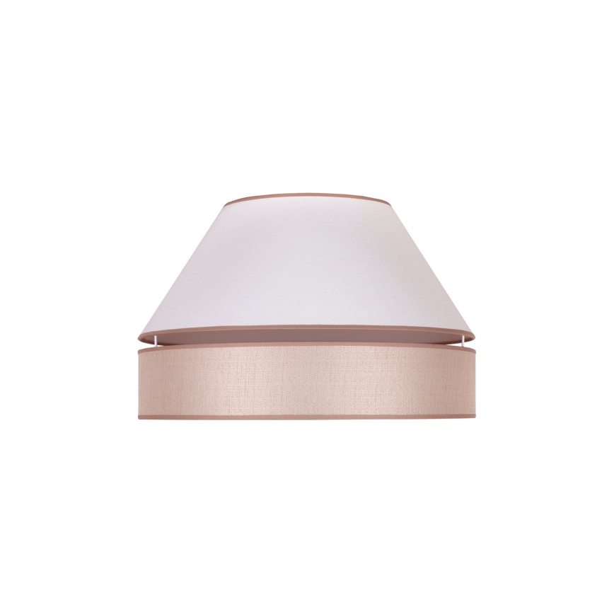 Duolla - Φωτιστικό οροφής AVIGNON 1xE27/15W/230V διάμετρος 50 cm λευκό/μπεζ