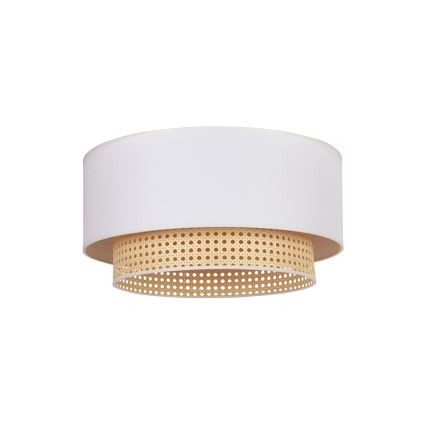 Duolla - Φωτιστικό οροφής BOHO 1xE27/15W/230V δ. 45 cm κρεμ/ rattan