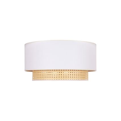 Duolla - Φωτιστικό οροφής BOHO 1xE27/15W/230V δ. 45 cm κρεμ/ rattan