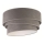 Duolla - Φωτιστικό οροφής DEVON 1xE27/40W/230V διάμετρος 45 cm γκρι