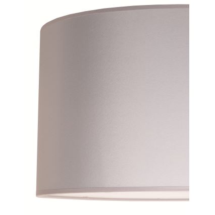 Duolla - Φωτιστικό οροφής DORSET 1xE27/40W/230V διάμετρος 45 cm γκρι