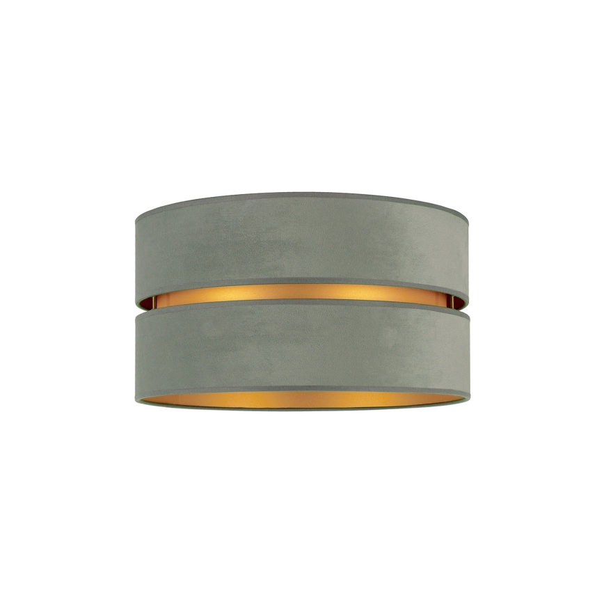 Duolla - Φωτιστικό οροφής DUO 1xE27/15W/230V διάμετρος 40 cm ανοιχτό πράσινο/χρυσό