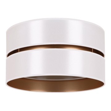 Duolla - Φωτιστικό οροφής DUO 1xE27/15W/230V διάμετρος 40 cm λευκό/χρυσό