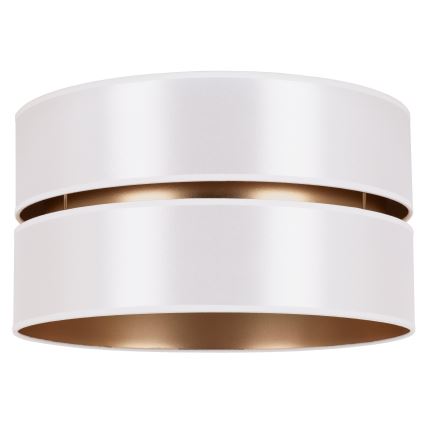Duolla - Φωτιστικό οροφής DUO 1xE27/15W/230V διάμετρος 40 cm λευκό/χρυσό