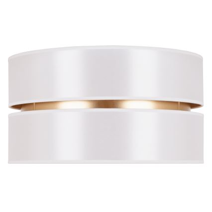 Duolla - Φωτιστικό οροφής DUO 1xE27/15W/230V διάμετρος 40 cm λευκό/χρυσό