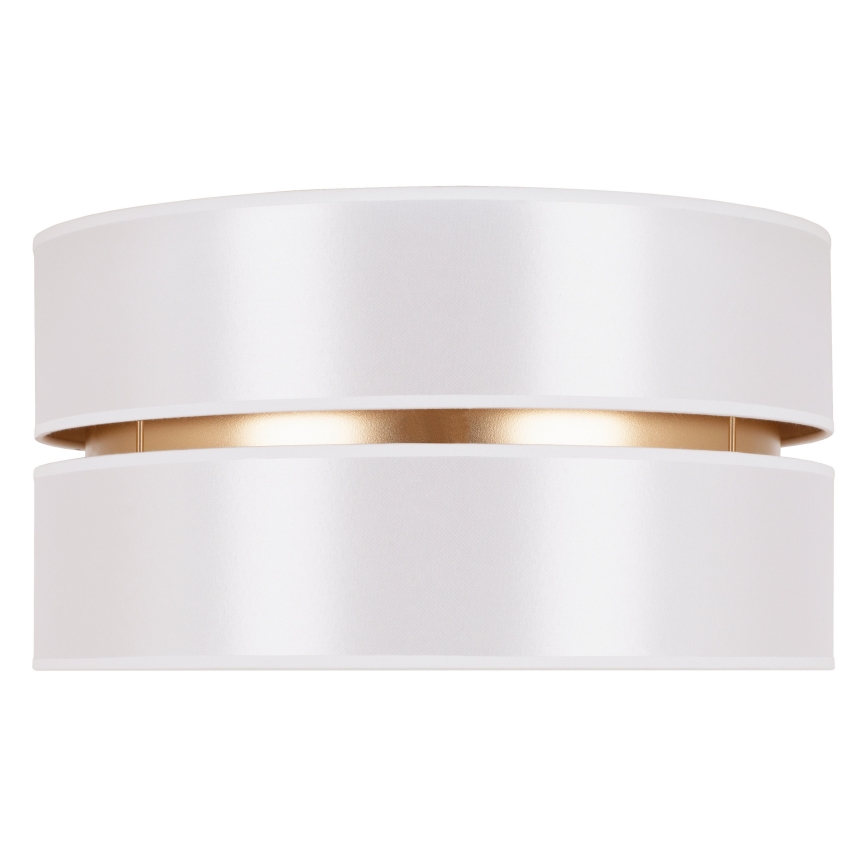 Duolla - Φωτιστικό οροφής DUO 1xE27/15W/230V διάμετρος 40 cm λευκό/χρυσό
