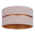 Duolla - Φωτιστικό οροφής DUO 1xE27/15W/230V διάμετρος 40 cm μπεζ/χρυσό