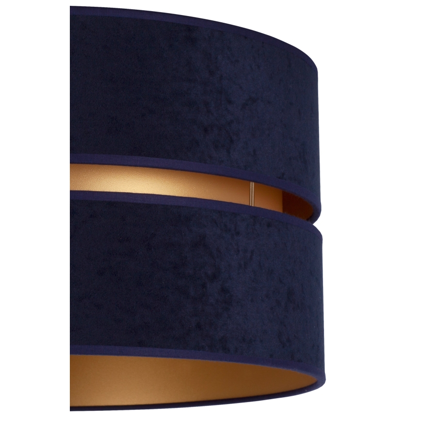 Duolla - Φωτιστικό οροφής DUO 1xE27/15W/230V διάμετρος 40 cm μπλε/χρυσό