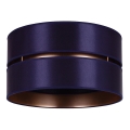 Duolla - Φωτιστικό οροφής DUO 1xE27/15W/230V διάμετρος 40 cm μπλε/χρυσό