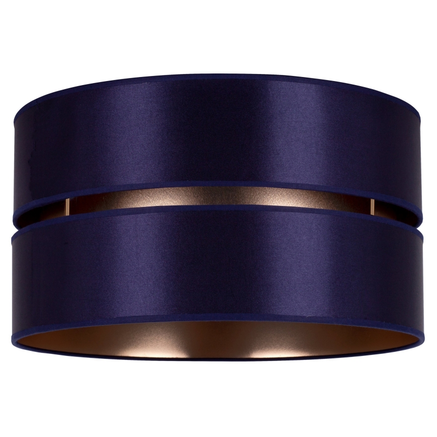 Duolla - Φωτιστικό οροφής DUO 1xE27/15W/230V διάμετρος 40 cm μπλε/χρυσό