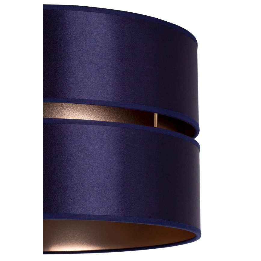 Duolla - Φωτιστικό οροφής DUO 1xE27/15W/230V διάμετρος 40 cm μπλε/χρυσό