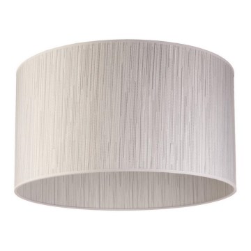 Duolla - Φωτιστικό οροφής ESSEX 1xE27/40W/230V διάμετρος 45 cm ασημί