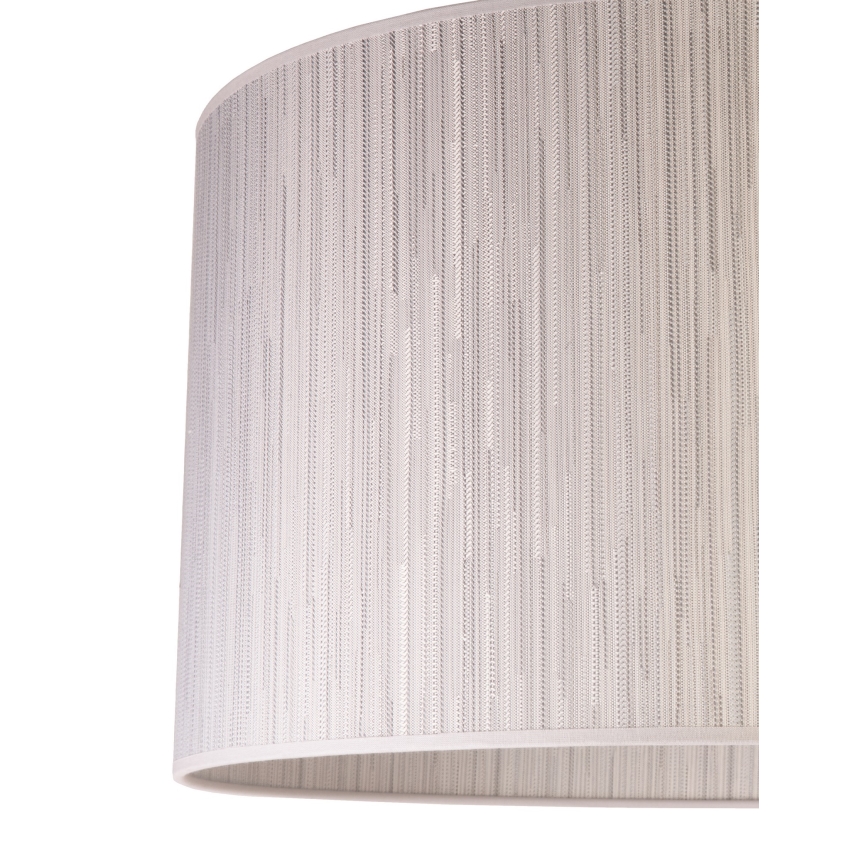 Duolla - Φωτιστικό οροφής ESSEX 1xE27/40W/230V διάμετρος 45 cm ασημί