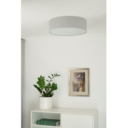 Duolla - Φωτιστικό οροφής LED CORTINA LED/26W/230V διάμετρος 30 cm 4000K γκρι