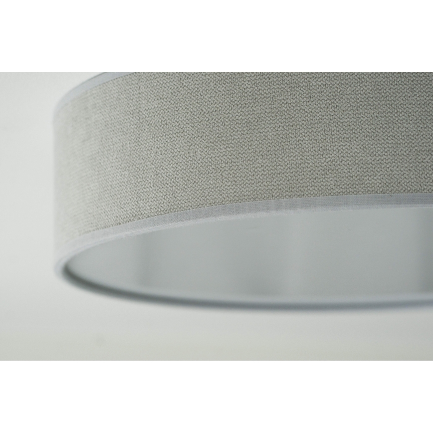 Duolla - Φωτιστικό οροφής LED CORTINA LED/26W/230V διάμετρος 30 cm 4000K γκρι