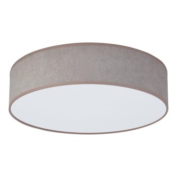 Duolla - Φωτιστικό οροφής LED CORTINA LED/26W/230V διάμετρος 30 cm 4000K καφέ