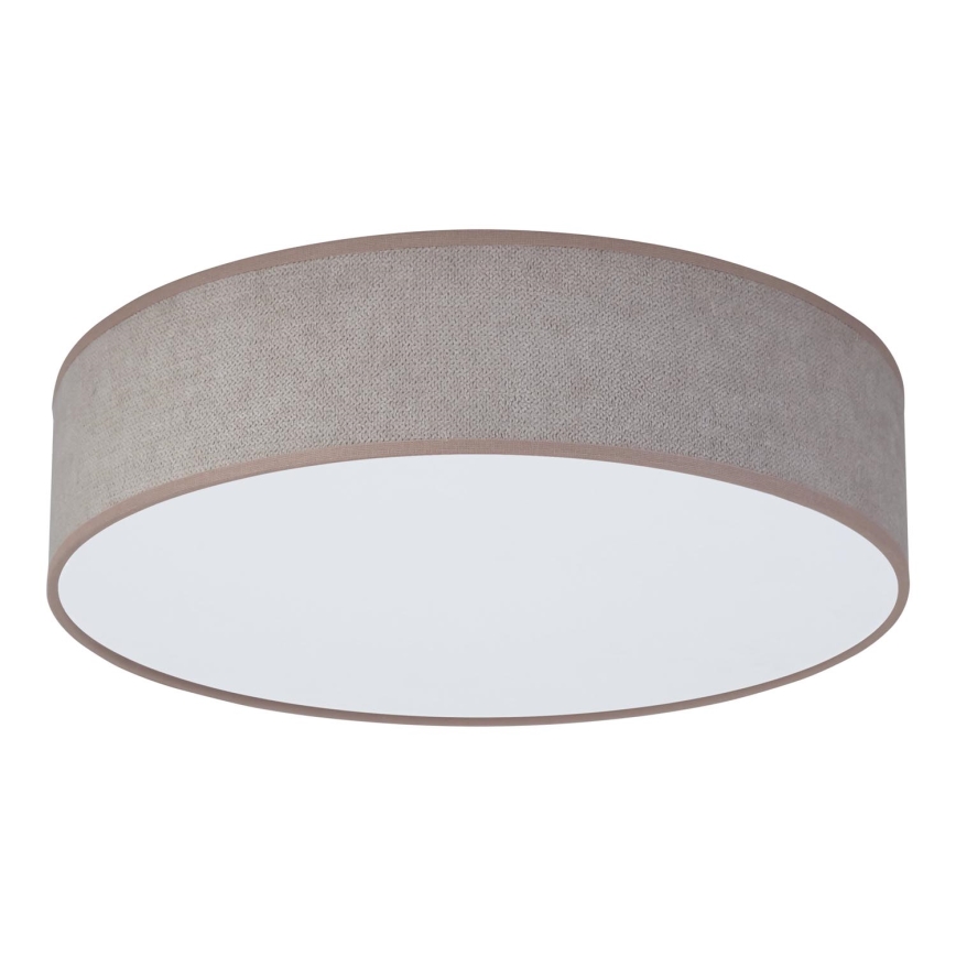 Duolla - Φωτιστικό οροφής LED CORTINA LED/26W/230V διάμετρος 30 cm 4000K καφέ