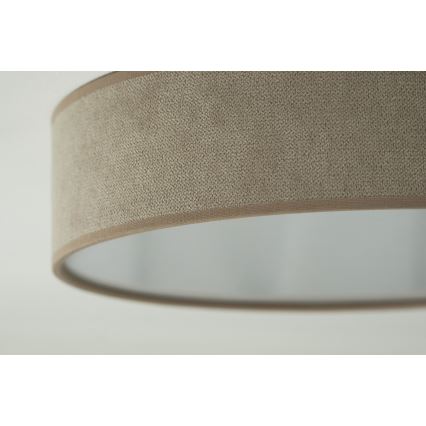 Duolla - Φωτιστικό οροφής LED CORTINA LED/26W/230V διάμετρος 30 cm 4000K καφέ