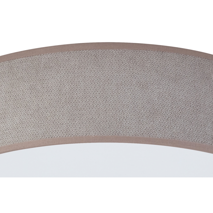Duolla - Φωτιστικό οροφής LED CORTINA LED/26W/230V διάμετρος 30 cm 4000K καφέ