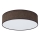 Duolla - Φωτιστικό οροφής LED CORTINA LED/26W/230V διάμετρος 30 cm 4000K καφέ