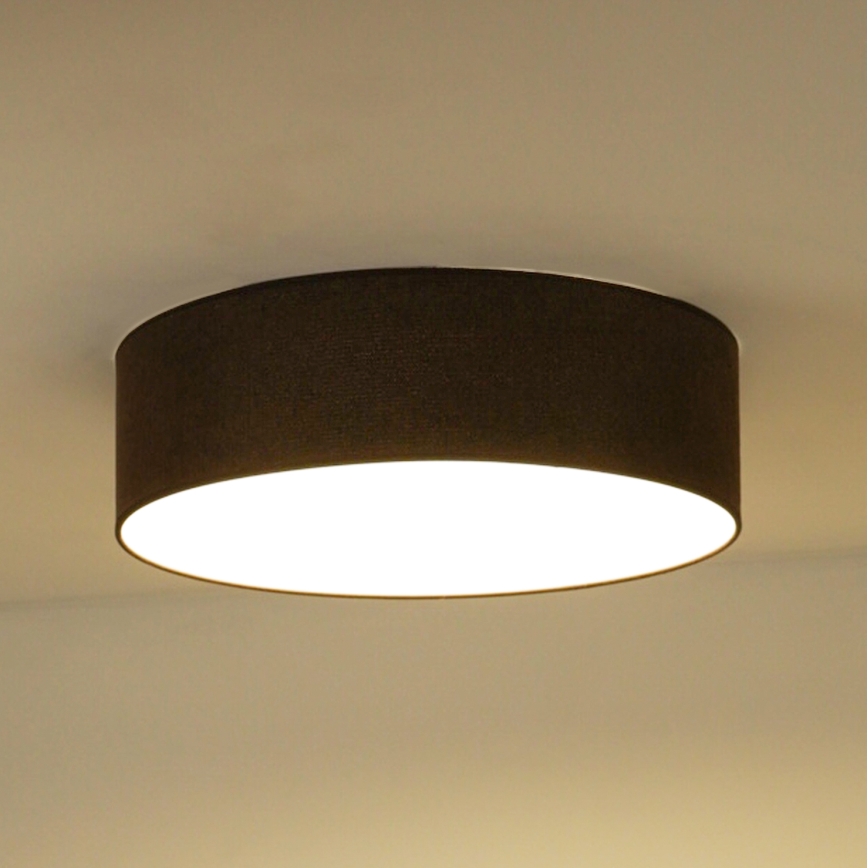 Duolla - Φωτιστικό οροφής LED CORTINA LED/26W/230V διάμετρος 30 cm 4000K καφέ