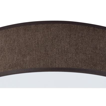 Duolla - Φωτιστικό οροφής LED CORTINA LED/26W/230V διάμετρος 30 cm 4000K καφέ