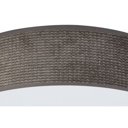 Duolla - Φωτιστικό οροφής LED CORTINA LED/26W/230V διάμετρος 30 cm 4000K καφέ